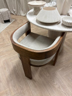 Chaise de salle à manger en bois CHAFA
