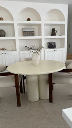 Table à manger CHAIMA ronde