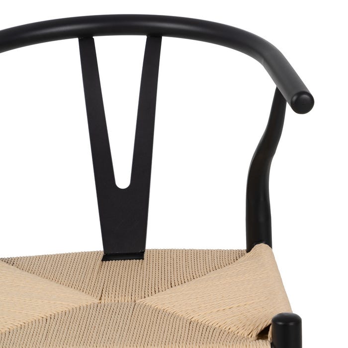 Chaise BOOBY noir