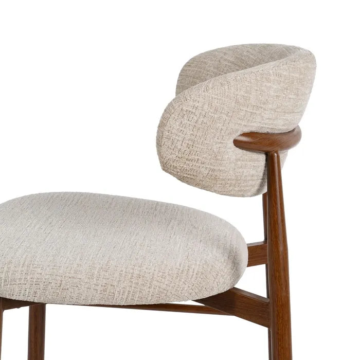 Chaise BAR BLOOM taupe