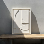 SHAPE 1 Tableau bois peinture satinée
