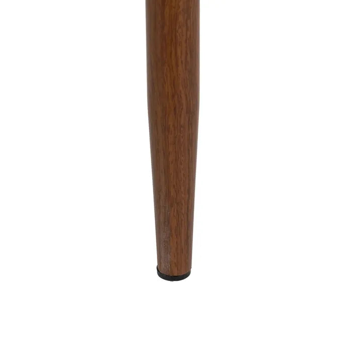 Chaise de salle à manger nordique en BOIS noyer BLOOM taupe