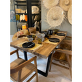 Table noyer ANDRIA 200x100 cm