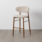Chaise BAR BLOOM taupe