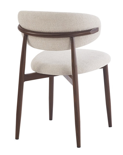 Chaise de salle à manger nordique en BOIS noyer