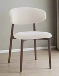 Chaise de salle à manger nordique en BOIS noyer