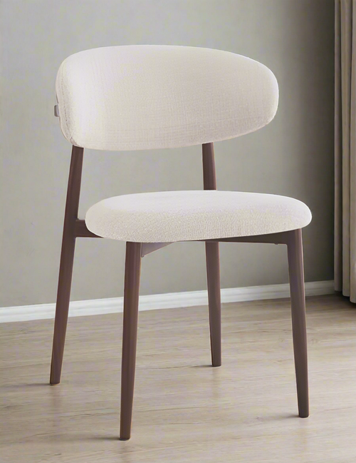 Chaise de salle à manger nordique en BOIS noyer