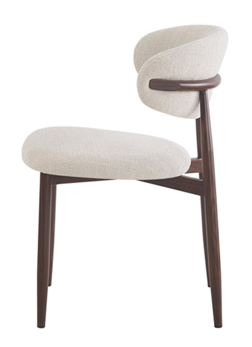 Chaise de salle à manger nordique en BOIS noyer
