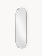 Miroir Mural Ovale Noir